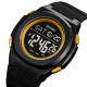 Skmei 2023BKGD-BK Black-Gold Black