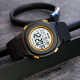 Skmei 2023BKGD-WT Black-Gold White