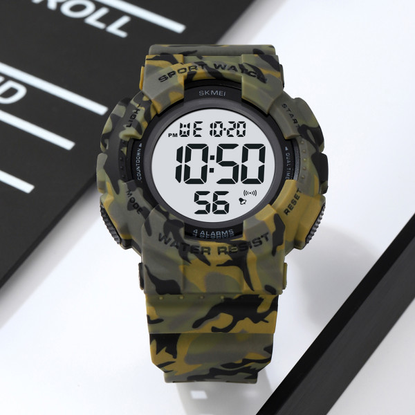 Skmei 2081CMGNWT Camo Green-White