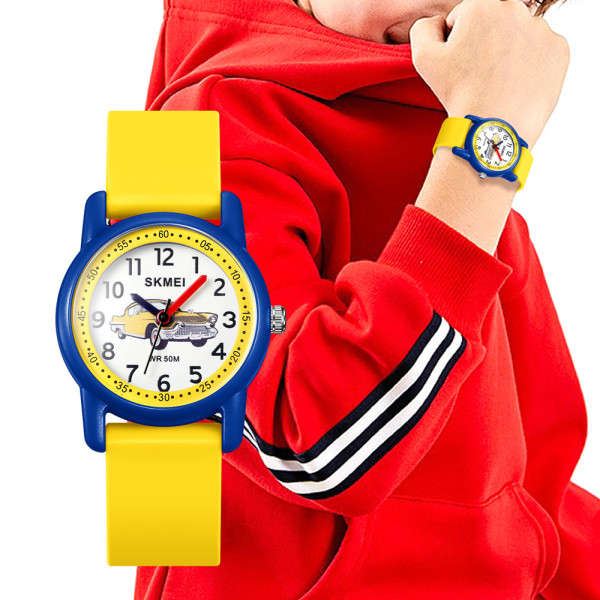 Skmei 2157YLBU Yellow-Blue