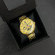 Годинник наручний Patriot 022 Gold-Gold Mechanic Metall Не Забуду Дім