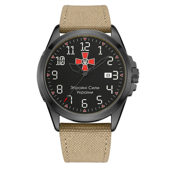 Годинник наручний Ukrwatch Hetman 040BKKH ЗСУ Automatic