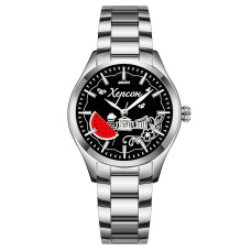 Жіночий годинник Awarder 035 Херсон I Silver-Black