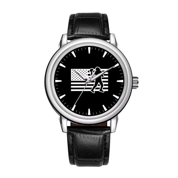 Football Watch with Art Design Model 220110 - Birthday Gift