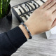 2B Rich Bracelet Yin and Yang Gray-Black