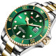 ARLANCH A306 Silver-Gold-Green