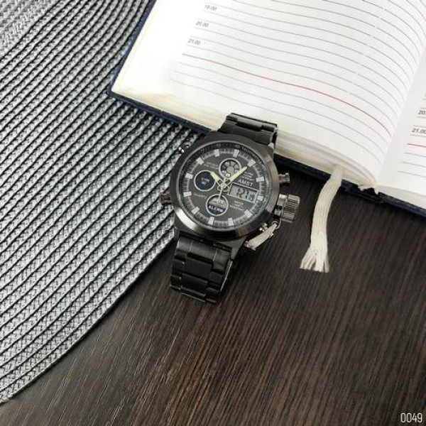 Наручний годинник AMST Metall All Black