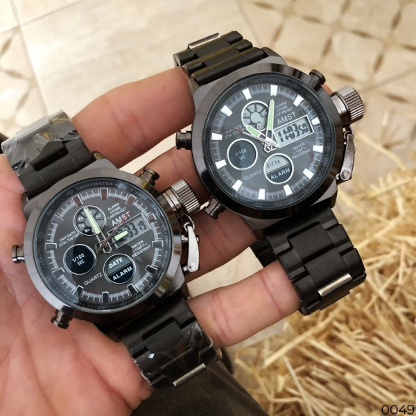 Наручний годинник AMST Metall All Black