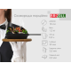 Сковорода чугунная порционная с ручкой 180 х 30 мм Brizoll