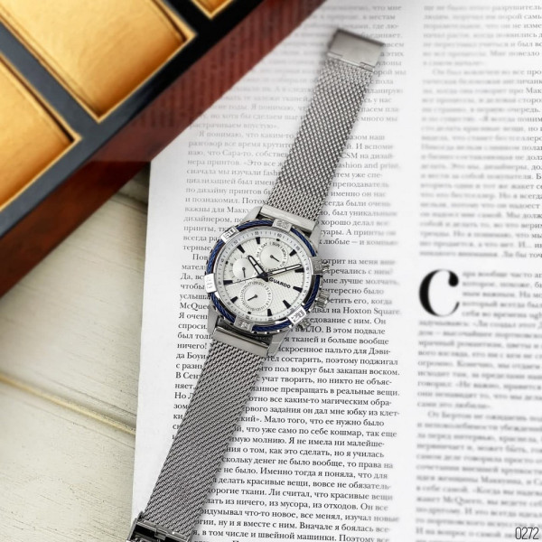 Guardo B01352(2)-2 Silver-Blue-White