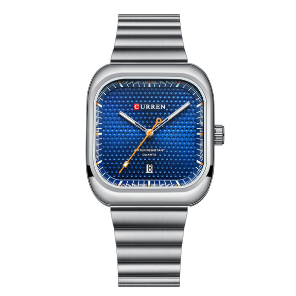Curren 8460 Silver-Blue