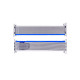 Нейлоновий ремінець 42/44 мм Blue-Gray
