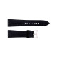 Шкіряний ремінець Premium 20х18 мм. Black
