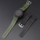 Ремінець для Casio G-Shock GA-2100/2110 Army Green Silver