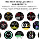 Розумний годинник Modfit Business All Black Mesh 41 мм.