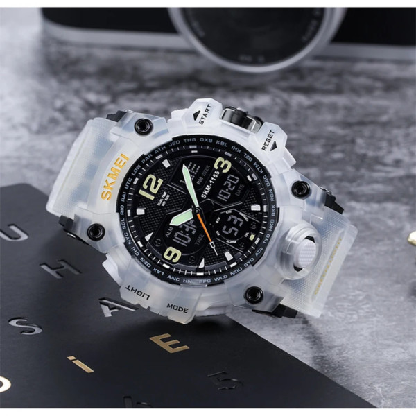 Skmei 1155BWT White-Black