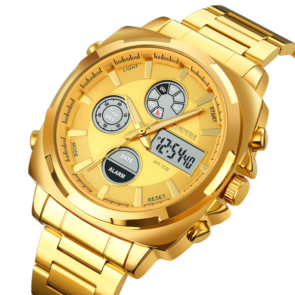 Skmei 1673GDGD Gold-Gold