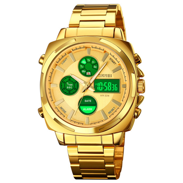 Skmei 1673GDGD Gold-Gold