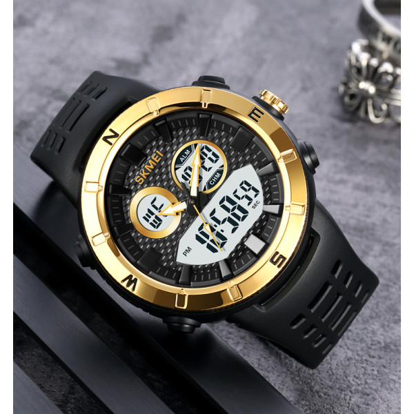 Skmei 2014GDWT Gold-White