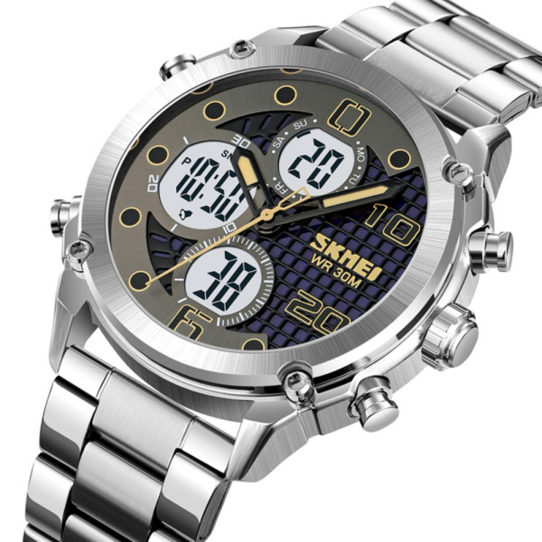 Skmei 1975SSIWT Silver-White Steel