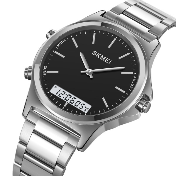 Skmei 2120SIBK Silver-Black