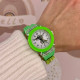 Дитячий годинник Better 005 Crocodile Green-White