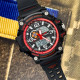 Годинник наручний Patriot 012BKRDDSNS ДСНС Чорні з червоним + Коробка