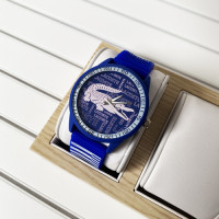 Lacoste Сrocodile Blue-White-Pink