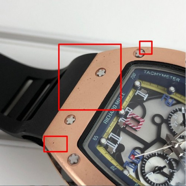 Richard Mille Automatic Gold-Black