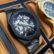 Gusto Skeleton Black-Gold