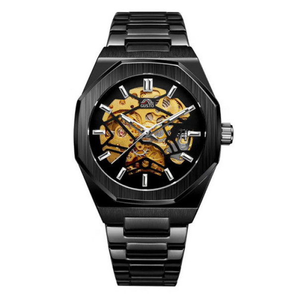 Gusto Skeleton Black-Gold