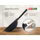 Сковорода чугунная Brizoll WOK 240х70 мм с деревянной ручкой Black