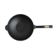 Сковорода чугунная Brizoll WOK 240х70 мм с деревянной ручкой Black