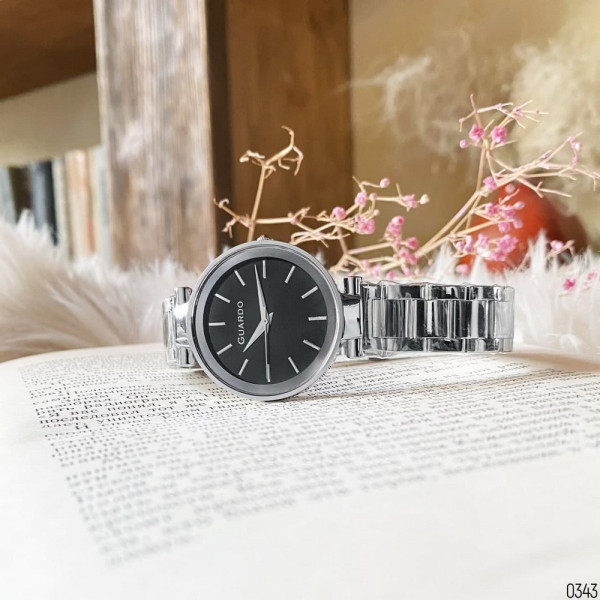 Guardo 012502-1 Silver-Black