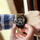 Curren 8329 Black-Brown