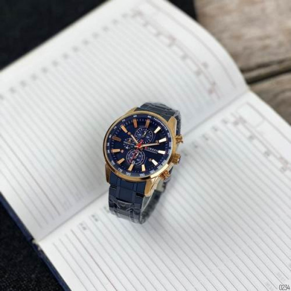 Curren 8351 Blue-Cuprum