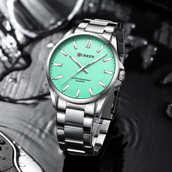 Curren 9090 Silver-Tiffany