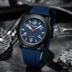 Curren 8454 Black-Blue