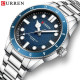 Curren 8450 Silver-Blue