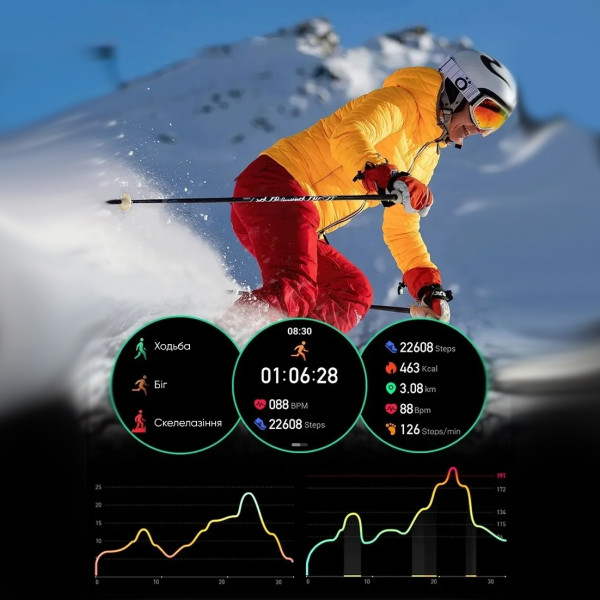 Розумний годинник Modfit Expedition Compass Black-Blue