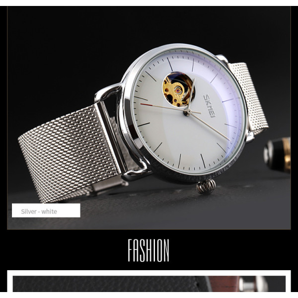 Skmei 9201SIWT Silver-White