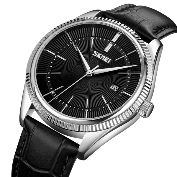 Skmei 9298SIBKBK Silver Black-Black