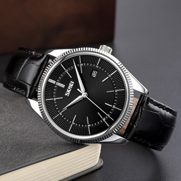 Skmei 9298SIBKBK Silver Black-Black
