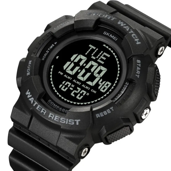 Skmei 2077BK Black+Compass