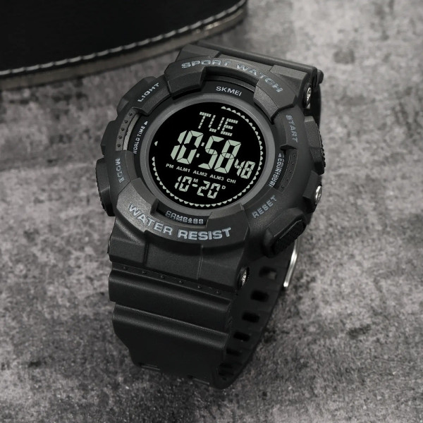 Skmei 2077BK Black+Compass