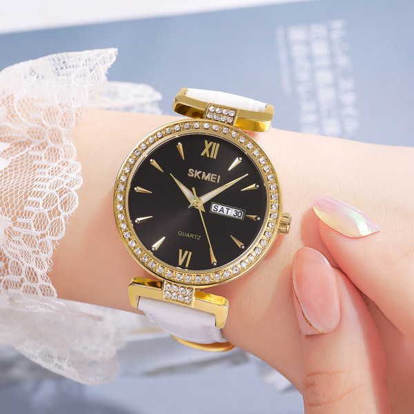 Skmei 2090GDBKWT Gold Black-White