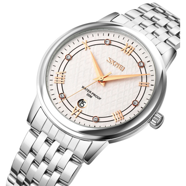 Skmei 9272SISI-B Silver-Silver Men