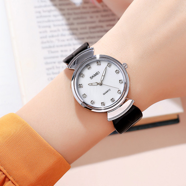 Skmei 2165SIWTBK Silver-White-Black