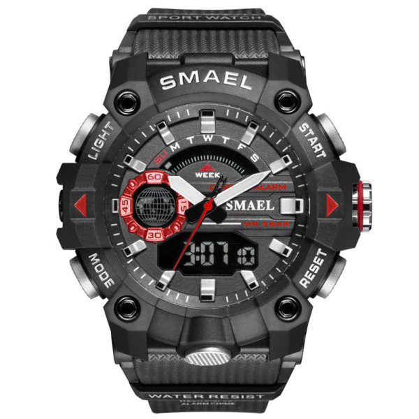 Smael 8040 Black-Red