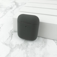 Чехол Airpods 1/2 Silicone Case Slim Lavender Gray